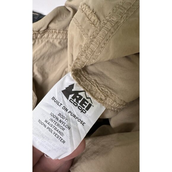 REI Men’s Sahara Convertible Pants Khaki Tan 35x30 - Picture 3 of 8